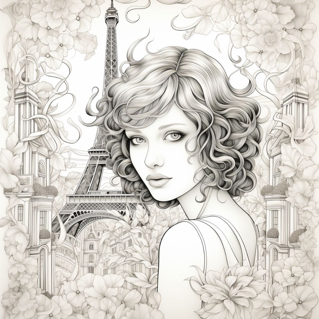 Coloring Pages in France 2